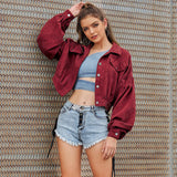 Retro Street Slim Cardigan Jacket