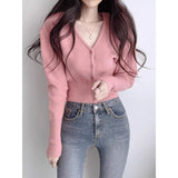 Stylish Short Knitted Cardigan