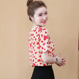 Sweet Chiffon Printed T-Shirt
