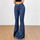 High Waist Bell-Bottom Pants
